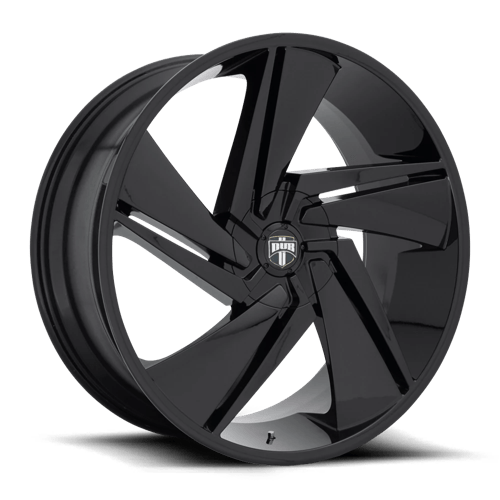 DUB S247 FADE GLOSS BLACK BLANK 22X9.5 +35 84.1HB