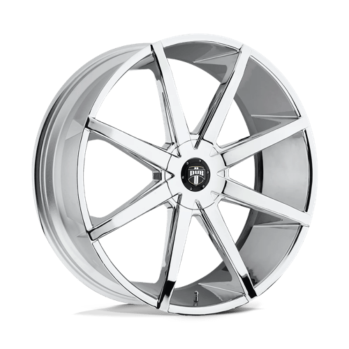 DUB S201 PUSH CHROME PLATED BLANK 22X9.5 +10 87.1HB