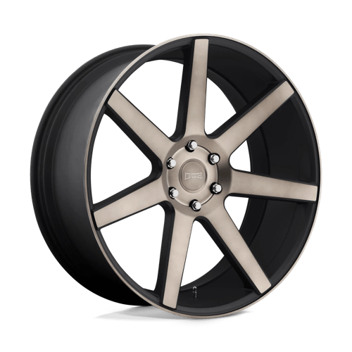 DUB S127 FUTURE MATTE BLACK DOUBLE DARK TINT 6X5.5 20X9.5 +30 78.1HB