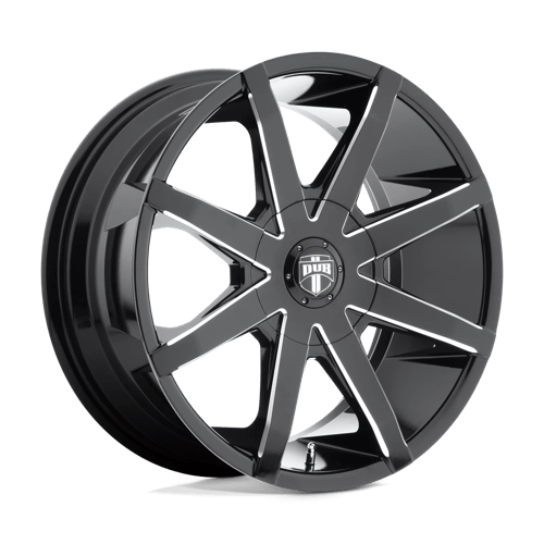 DUB S109 PUSH GLOSS BLACK MILLED BLANK 24X9.5 +10 87.1HB