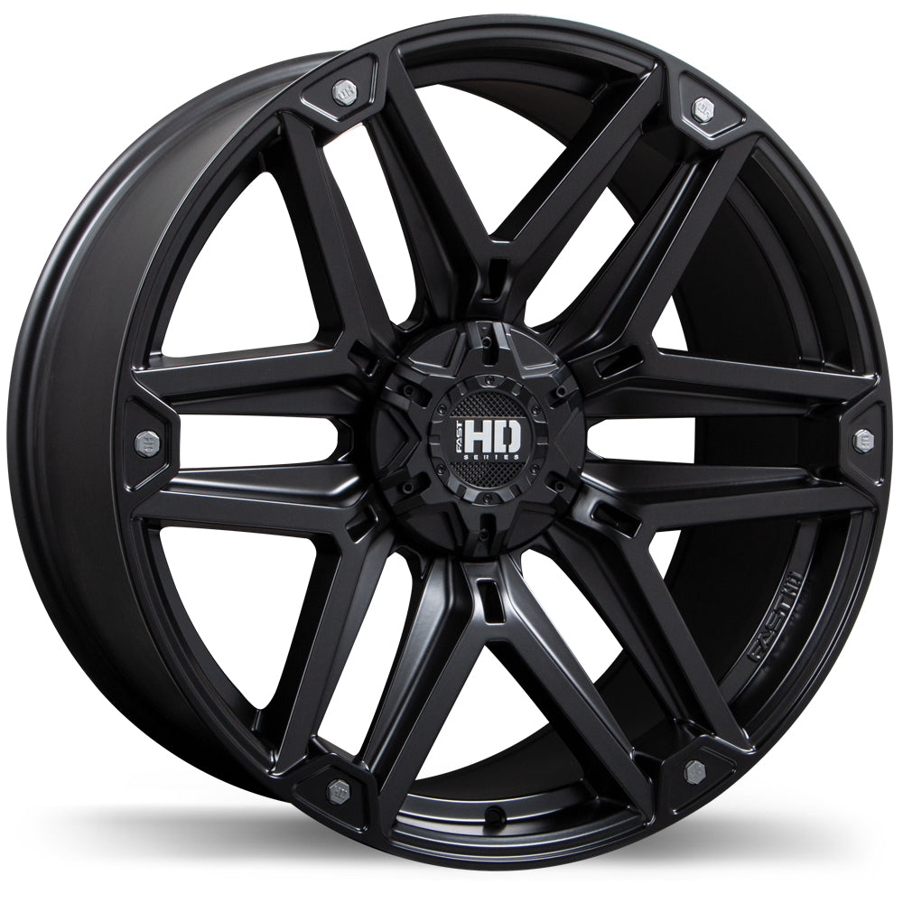 Fast HD RECON Satin Black Anthracite 5x139.7 20x9.0 +23 78HB