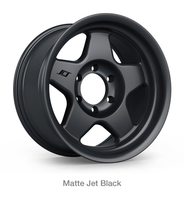 SCS F5 Matte Jet Black 6x139.7 16x8 -25 106.1HB