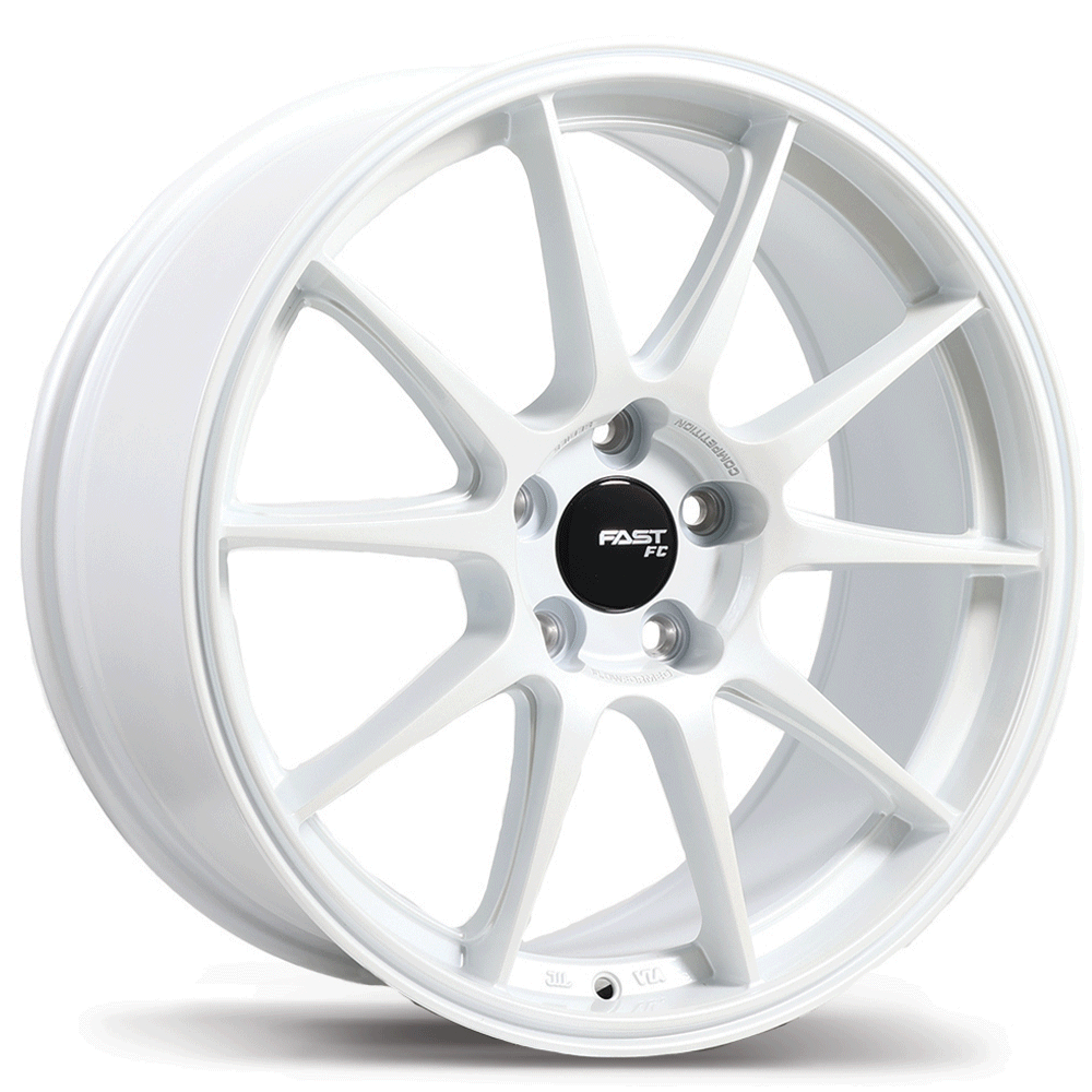 FC08 18x8.0 5x120.65mm +40 72.6mm WHT / VAR