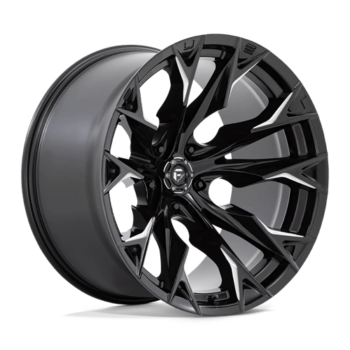 Fuel OffRoad D803 FLAME GLOSS BLACK MILLED 5X5.0 22X12 -44 71.5HB