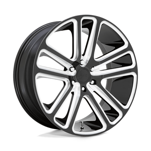 DUB S255 FLEX GLOSS BLACK MILLED 6X135 22X9.5 +30 87.1HB