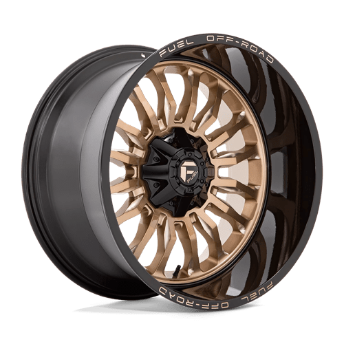 Fuel OffRoad D797 ARC PLATINUM BRONZE W/ BLACK LIP 5x114.3/5.0 22X12 -44 78.1HB