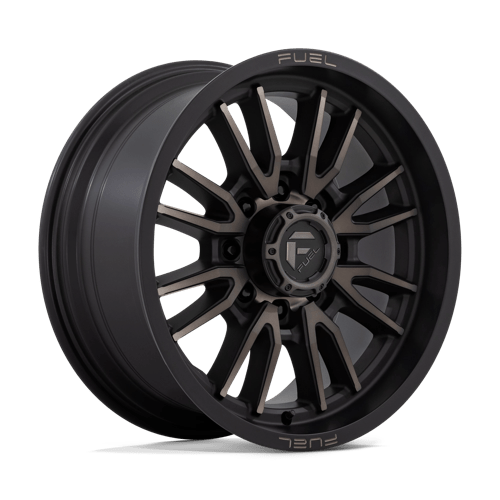 Fuel OffRoad D762 CLASH MATTE BLACK DOUBLE DARK TINT 8X6.5 20X9 +20 125.1HB