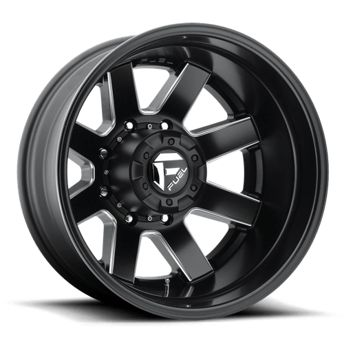 Fuel OffRoad D538 MAVERICK MATTE BLACK MILLED 8X210 20X8.25 -221 154.3HB