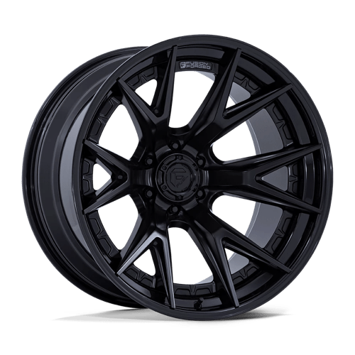 Fuel OffRoad FC402 CATALYST MATTE BLACK W/ GLOSS BLACK LIP 6X135 22X12 -44 87.1HB