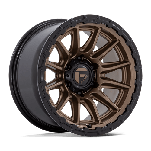 Fuel OffRoad FC866 PISTON MATTE BRONZE W/ GLOSS BLACK LIP 6X135 17X9 +1 87.1HB