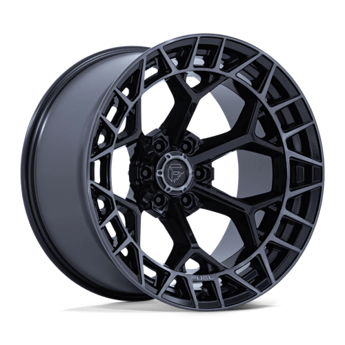 Fuel OffRoad FC873 CHARGER GLOSS BLACK BRUSHED DARK TINT 6X135 17X9 -12 87.1HB