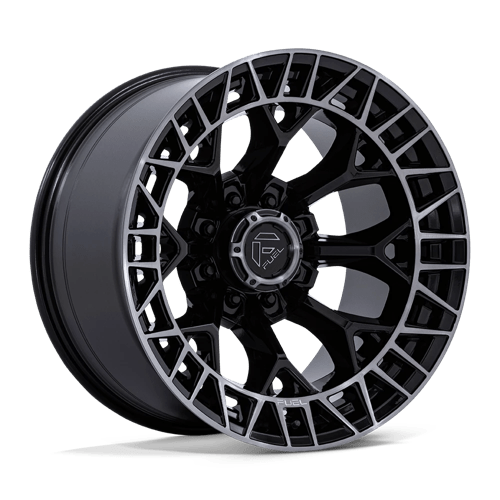 Fuel OffRoad FC873 CHARGER GLOSS BLACK BRUSHED DARK TINT 8X170 22X12 -44 125.1HB