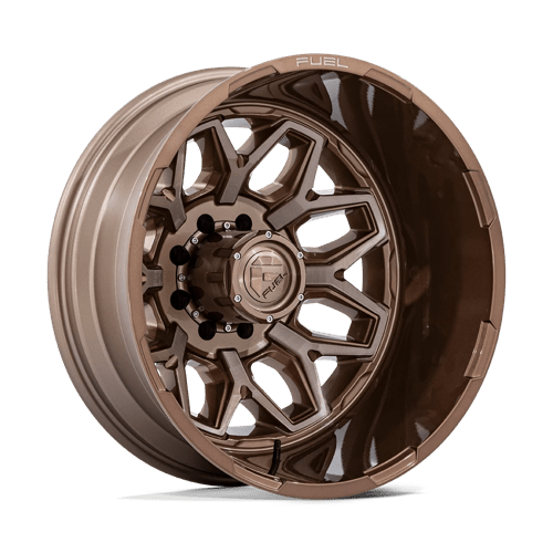 Fuel OffRoad D876 FLUX DUALLY PLATINUM BRONZE 8X170 20X8.25 -201 125.1HB