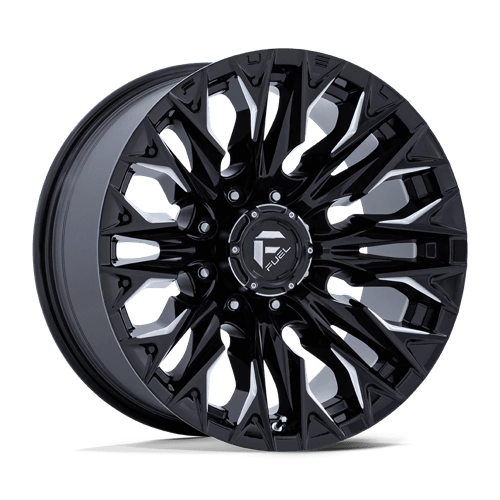 Fuel OffRoad D803 FLAME GLOSS BLACK MILLED 8X180 20X9 +1 124.2HB