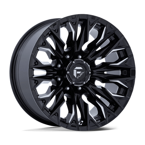 Fuel OffRoad D803 FLAME GLOSS BLACK MILLED 8X180 20X9 +20 124.2HB