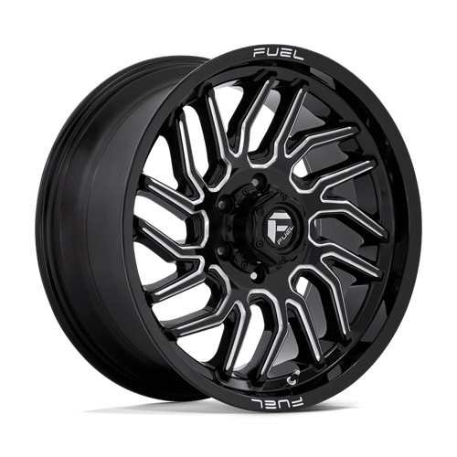 Fuel OffRoad D807 HURRICANE GLOSS BLACK MILLED 6X5.5 20X9 +20 106.1HB