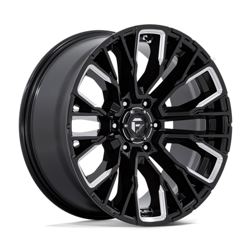 Fuel OffRoad D849 REBAR GLOSS BLACK MILLED 6X135 20X9 +1 87.1HB