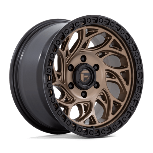 Fuel OffRoad D841 RUNNER OR BRONZE W/ BLACK RING 6X5.5 20X9 +1 106.1HB
