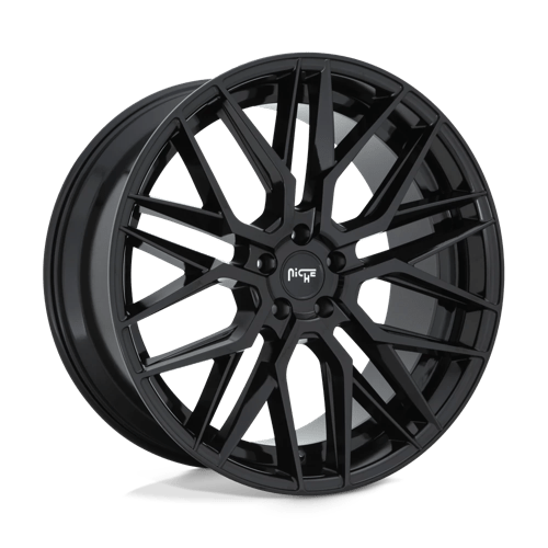 Niche M224 GAMMA GLOSS BLACK 5X130 22X10.5 +35 84.1HB
