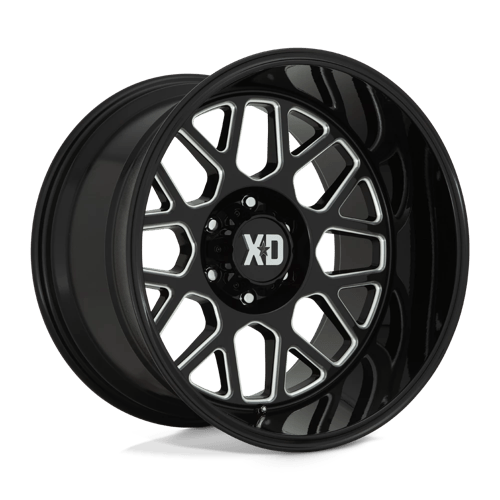 XD XD849 GRENADE II GLOSS BLACK MILLED 6X135 20X10 -18 87.1HB
