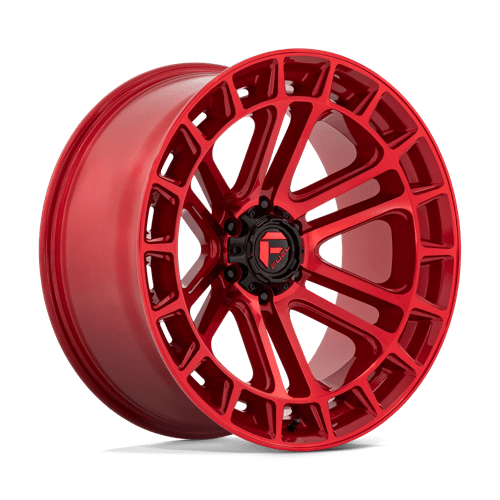 Fuel OffRoad D719 HEATER CANDY RED MACHINED 6X5.5 22X10 -13 106.1HB