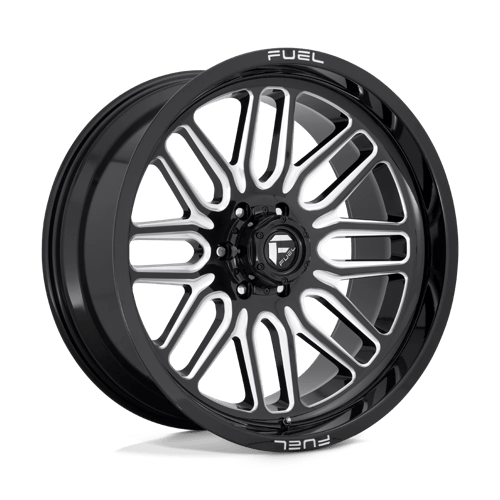 Fuel OffRoad D662 IGNITE GLOSS BLACK MILLED 8X6.5 22X12 -43 125.1HB