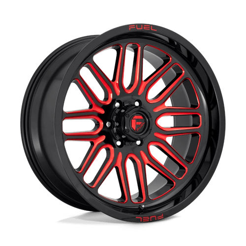 Fuel OffRoad D663 IGNITE GLOSS BLACK RED TINTED CLEAR 8X170 22X12 -43 125.1HB