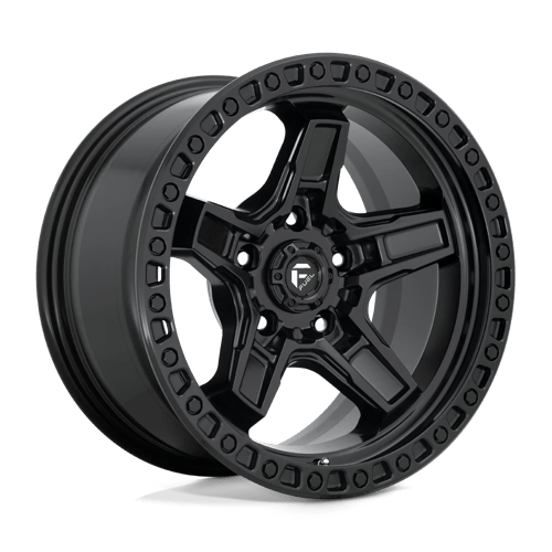 Fuel OffRoad D697 KICKER MATTE BLACK 5X5.0 17X9 -12 71.5HB
