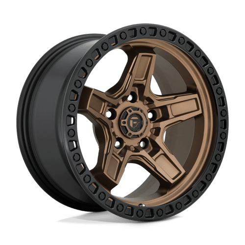 Fuel OffRoad D699 KICKER MATTE BRONZE BLACK BEAD RING 5X5.0 17X9 -12 71.5HB