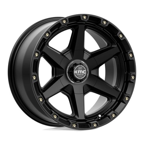 KMC KM101 TEMPO SATIN BLACK 5X5.0/5.5 17X9 -12 78.1HB