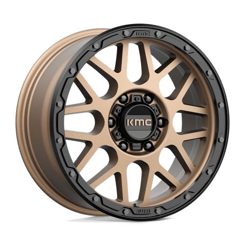KMC KM535 GRENADE OFF-ROAD MATTE BRONZE W/ MATTE BLACK LIP 6X135 18X8.5 +35 87.1HB