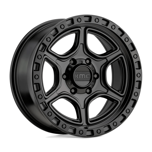 KMC KM539 PORTAL SATIN BLACK 6X5.5 17X8.5 +18 106.1HB