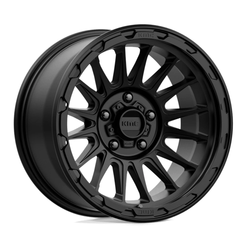 KMC KM542 IMPACT SATIN BLACK 5X5.0 17X9 -12 71.5HB