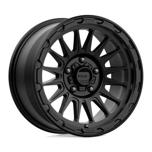 KMC KM542 IMPACT SATIN BLACK 5X5.0 17X9 +18 71.5HB
