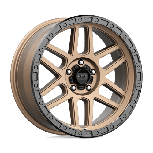KMC KM544 MESA MATTE BRONZE W/ BLACK LIP 5X5.0 20X9 +0 71.5HB