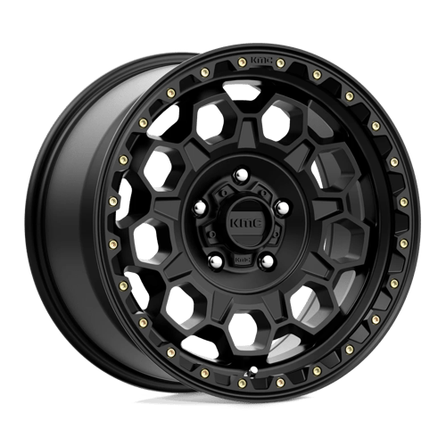 KMC KM545 TREK SATIN BLACK 5X5.0 17X9 +18 71.5HB