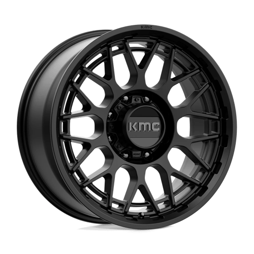 KMC KM722 TECHNIC SATIN BLACK 8X6.5 20X9 +18 125.1HB
