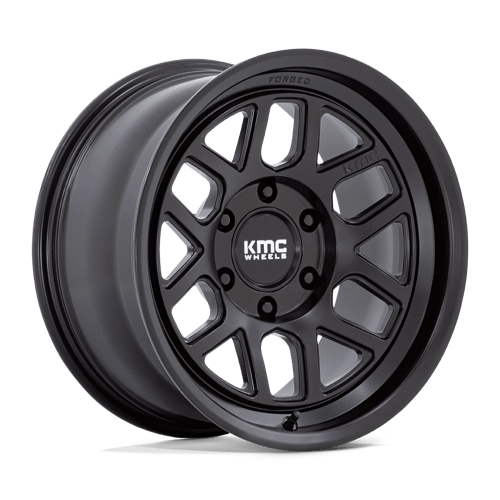 KMC KM446 MESA FORGED MONOBLOCK SATIN BLACK 6X135 17X8.5 +0 87.1HB