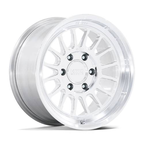 KMC KM447 IMPACT FORGED MONOBLOCK RAW MACHINED 6X5.5 17X8.5 -10 106.1HB