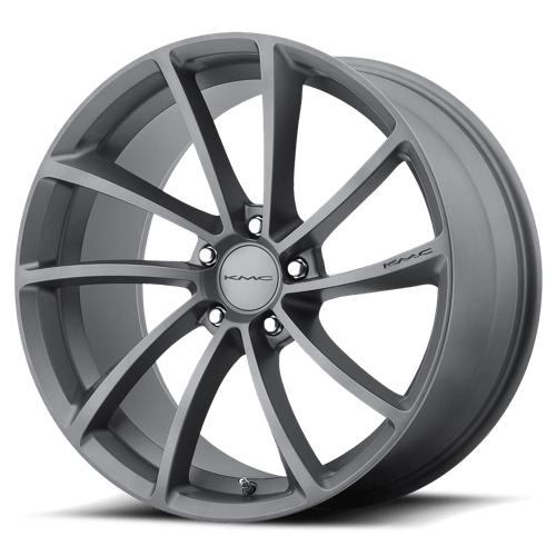 KMC KM691 SPIN GUN METAL 5X120 19X9.5 +35 74.1HB