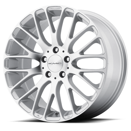 KMC KM693 MAZE SILVER W MACHINED FACE 5x114.3 20X8.5 +40 72.56HB