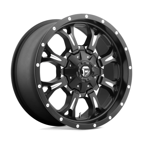 Fuel OffRoad D517 KRANK MATTE BLACK MILLED 6X135/5.5 20X9 +20 106.1HB