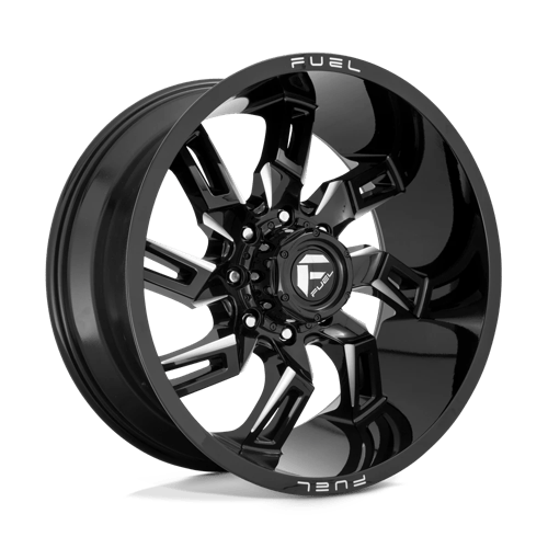 Fuel OffRoad D747 LOCKDOWN GLOSS BLACK MILLED 6X5.5 22X10 -18 106.1HB