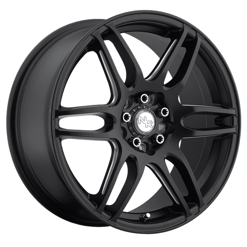 Niche M106 NR6 MATTE BLACK MILLED 4X100/4.5 18X8 +40 66.06HB