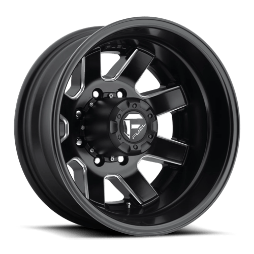 Fuel OffRoad D538 MAVERICK MATTE BLACK MILLED 8X210 17X6.5 -178 154.3HB
