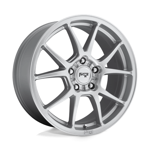 Niche M175 MESSINA GLOSS SILVER 5x114.3 18X8 +40 72.56HB