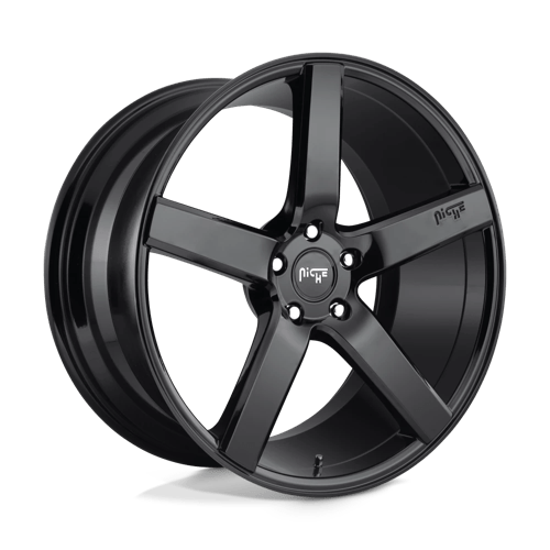 Niche M188 MILAN GLOSS BLACK 5X5.0 22X10 +35 71.5HB