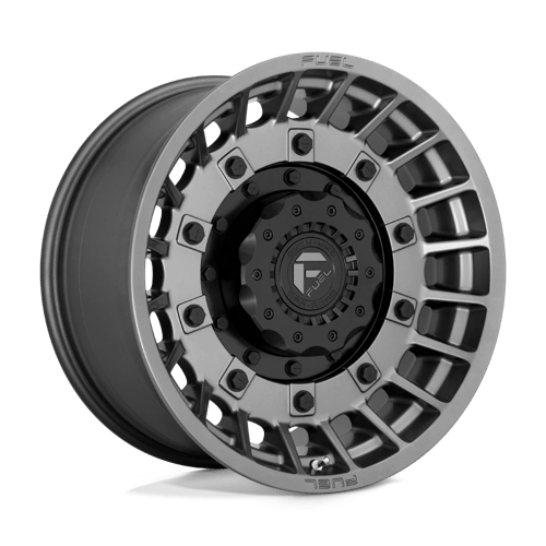 Fuel OffRoad D726 MILITIA MATTE ANTHRACITE & BLACK 8X180 20X10 -18 124.2HB