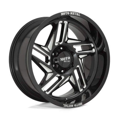 Moto Metal MO996 RIPSAW GLOSS BLACK MILLED 6X5.5 20X12 -44 106.1HB