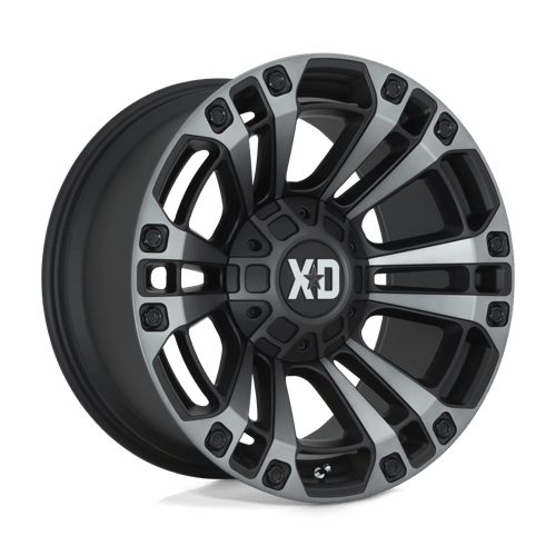 XD XD851 MONSTER 3 SATIN BLACK W/ GRAY TINT 8X170 20X9 +0 125.1HB